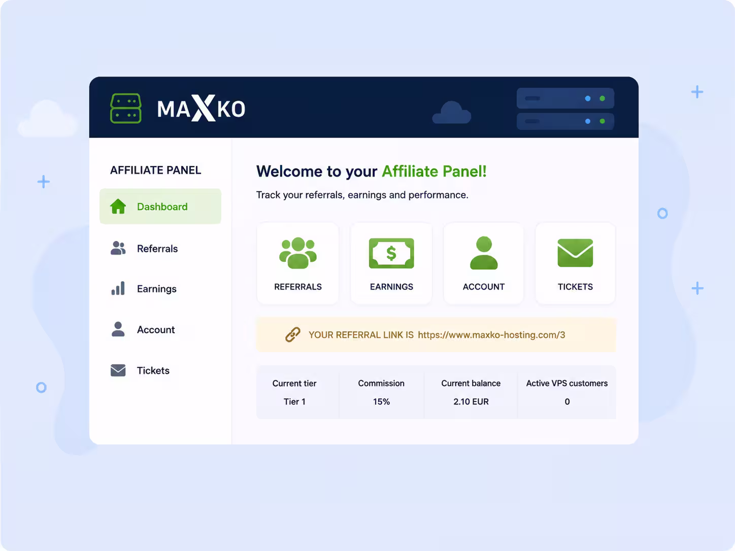 Maxko Hosting Affiliate Program Is Now Live